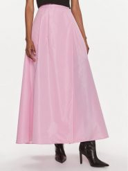 Pinko Spódnica trapezowa 100543 Y3LE Różowy Regular Fit. Czerwone spódnice Pinko, bez wzorów, z syntetyku, trapezowe. Za 669.99 zł.