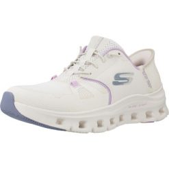 Kapcie SKECHERS GLIDE-STEP PRO Beżowy. Brązowe obuwie domowe Skechers, bez wzorów, bez zapięcia. Za 403.99 zł.