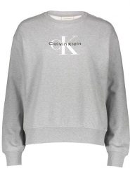 Calvin Klein Bluza w kolorze szarym rozmiar: S. Szare bluzy Calvin Klein, s, bez wzorów, bez kaptura. Za 217.99 zł.