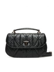 Guess Torebka Aldina HWGG96 63200 Czarny. Czarne torebki klasyczne Guess, z aplikacjami, ze skóry, bez dodatków. Za 589.99 zł.