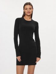 Patrizia Pepe Sukienka codzienna 8A1285/J113-K103 Czarny A-Line Fit. Czarne sukienki Patrizia Pepe, na co dzień, bez wzorów, z syntetyku, bez kołnierzyka, bez ramiączek, proste. Za 1,519.00 zł.