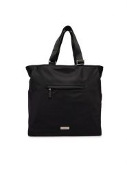 Calvin Klein Torba Sleek Pocket Tote LV04D3340G Czarny. Czarne torby podróżne Calvin Klein, bez wzorów, z materiału, bez dodatków. Za 489.99 zł.
