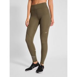 Legginsy damskie Newline Nwlchicago. Brązowe legginsy Newline, xl, bez wzorów, z dżerseju. Za 299.00 zł.