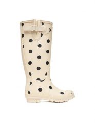 Hunter Kalosze EO-SJY-TY Écru. Białe kalosze Hunter, bez wzorów, z kauczuku. Za 349.99 zł.