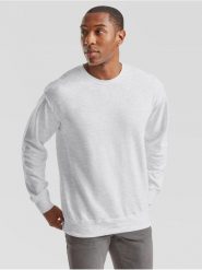 Lekka bluza dresowa Fruit Of The Loom Adulto Gris. Niebieskie bluzy FRUIT OF THE LOOM, m, bez wzorów, z bawełny, bez kaptura. Za 148.99 zł.