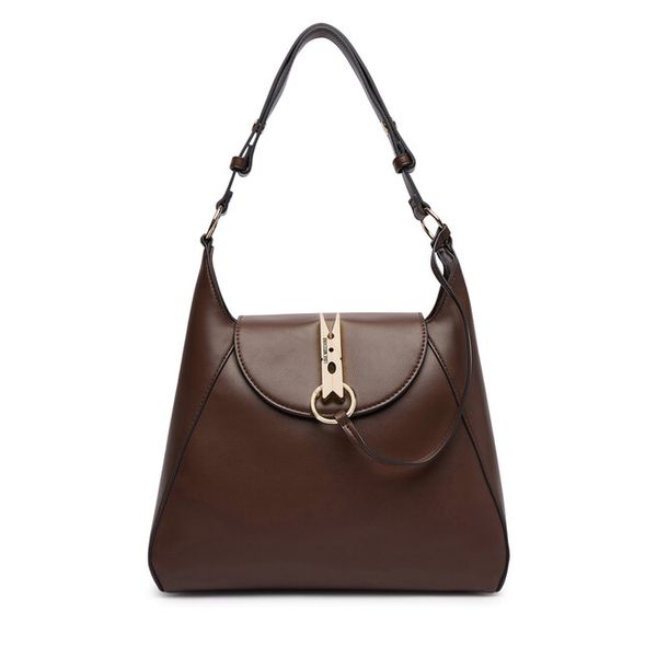 Torebka LOVE MOSCHINO. Brązowe torebki klasyczne Love Moschino, bez wzorów, bez dodatków. Za 949.99 zł.