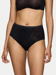 Triumph Figi klasyczne z wysokim stanem Shape Smart Ellipse 10222289 Czarny. Czarne figi Triumph, xl, bez wzorów, z syntetyku. Za 99.99 zł.