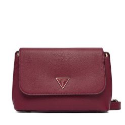Torebka Guess. Czerwone listonoszki Guess, z aplikacjami, bez dodatków. Za 589.99 zł.