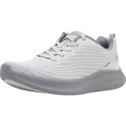 Buty SKECHERS BOBS FLEXMELLOW Fioletowy. Fioletowe trekkingi Skechers, z tkaniny, na fitness i siłownię. Za 246.99 zł.