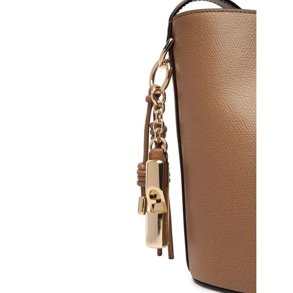 Torebka Furla. Brązowe listonoszki Furla, bez wzorów, bez dodatków. Za 1,039.00 zł.