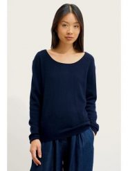 AUTHENTIC CASHMERE Kaszmirowy sweter "Lanfon" w kolorze granatowym rozmiar: XL. Niebieskie swetry AUTHENTIC CASHMERE, xl, bez wzorów, z kaszmiru, bez ramiączek. Za 361.99 zł.