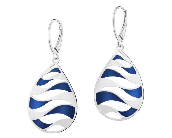 Kolczyki ze srebra i tytanu. Kolczyki Apart, srebrne. Za 419.00 zł.