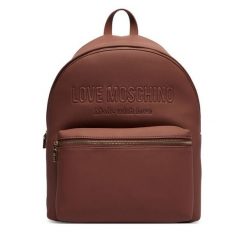Plecak LOVE MOSCHINO. Brązowe plecaki Love Moschino, bez wzorów. Za 949.99 zł.