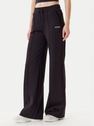 Guess Spodnie dresowe V5YB03 KCX22 Czarny Regular Fit. Czarne spodnie dresowe Guess, m, z aplikacjami, z dresówki. Za 369.99 zł.