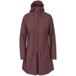 Seq 10k Rain Jacket Women Huckleberry. Czerwone kurtki sportowe AGU, bez wzorów, bez kaptura, rowerowe. Za 729.00 zł.
