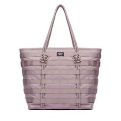 Torebka Reebok. Czerwone shopper Reebok, bez wzorów, bez dodatków. Za 149.99 zł.