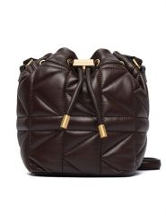 KARL LAGERFELD Torebka A4W30088 Brązowy. Brązowe listonoszki KARL LAGERFELD, bez wzorów, ze skóry, bez dodatków. Za 1,039.00 zł.