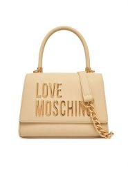 LOVE MOSCHINO Torebka JC4024PP1OKD0129 Beżowy. Brązowe torebki klasyczne Love Moschino, bez wzorów, ze skóry, bez dodatków. Za 1,009.00 zł.