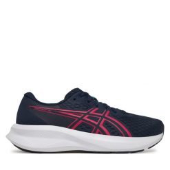 Buty do biegania Asics. Niebieskie obuwie sportowe Asics, bez zapięcia, do biegania. Za 299.99 zł.