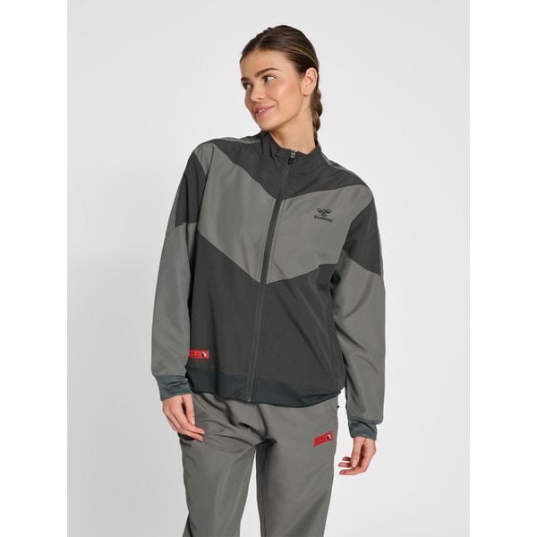 Damska bluza dresowa Hummel Pro Grid. Szare bluzy Hummel, l, bez wzorów, z dresówki, bez kaptura. Za 282.90 zł.