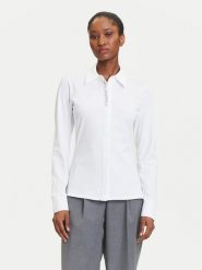 KARL LAGERFELD Koszula A3W17103 Biały Slim Fit. Białe koszule KARL LAGERFELD, xl, bez wzorów, z bawełny, bez kołnierzyka, bez ramiączek. Za 649.99 zł.