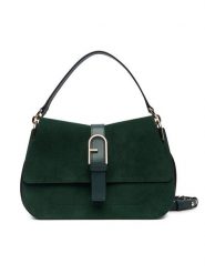 Furla Torebka WB00996 BX3045 CN 5137S Zielony. Zielone torebki klasyczne Furla, bez wzorów, ze skóry, bez dodatków. Za 2,049.00 zł.