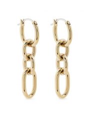 Tommy Hilfiger Kolczyki 2780786 Złoty. Żółte kolczyki TOMMY HILFIGER, metalowe. Za 309.99 zł.