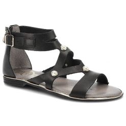 Czarne Sandały Lemar Wygodne Skórzane Buty. Czarne sandały Lemar, z aplikacjami, ze skóry, wizytowe, bez obcasa, na obcasie, bez zapięcia. Za 159.00 zł.