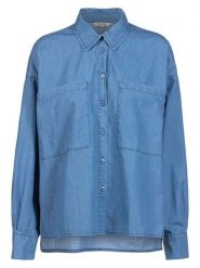Herrlicher Koszula dżinsowa w kolorze niebieskim rozmiar: S. Niebieskie koszule Herrlicher, s, bez wzorów, z bawełny, bez kołnierzyka, bez ramiączek. Za 141.19 zł.