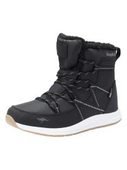 Kangaroos Kozaki zimowe "Leyla" w kolorze czarnym rozmiar: 42. Czarne kozaki KangaROOS, na zimę, z wełny, bez obcasa, bez zapięcia. Za 171.12 zł.