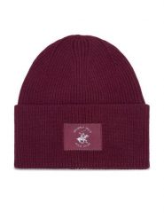 Beverly Hills Polo Club Czapka CWBEO-BHPC-W3-002-AW26 Bordowy. Czerwone czapki Beverly Hills Polo Club, bez wzorów, z wiskozy. Za 59.99 zł.