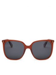 Polaroid Okulary przeciwsłoneczne PLD 6218/S/X Brązowy. Brązowe okulary przeciwsłoneczne Polaroid, bez wzorów, z tworzywa sztucznego. Za 129.99 zł.