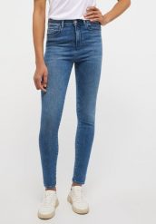 MUSTANG GEORGIA SUPER SKINNY DAMSKIE SPODNIE JEANSOWE JEANSY DENIM BLUE 1013578 5000 682. Niebieskie jeansy Mustang, l, bez wzorów. Za 259.99 zł.
