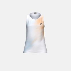 AGILITY Damski Top Bez Rękawów. Brązowe koszulki sportowe Head, bez wzorów, bez ramiączek, tenisowe. Za 230.00 zł.