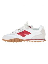 New Balance Skórzane sneakersy "URC30AH" w kolorze białym rozmiar: 44,5. Białe trampki New Balance, bez wzorów, bez zapięcia. Za 229.46 zł.