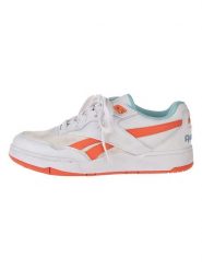 Reebok Skórzane sneakersy "BB 4000 II" w kolorze szaro-pomarańczowym rozmiar: 36. Pomarańczowe trampki Reebok, bez wzorów, bez zapięcia. Za 366.95 zł.