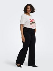 ONLY Carmakoma Dżinsy - Comfort fit - w kolorze czarnym rozmiar: 48/L30. Czarne jeansy Only Carmakoma, l, bez wzorów. Za 164.95 zł.