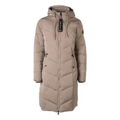 Parka dla kobiet HKM Toronto. Brązowe parki HKM, m, z polaru, z kapturem. Za 539.00 zł.
