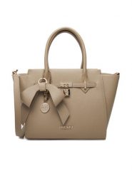 Nine West Torebka CEO-Chelsea-Charm-II-LX10185 Beżowy. Brązowe torebki klasyczne Nine West, bez wzorów, z materiału, bez dodatków. Za 349.99 zł.