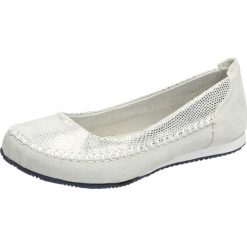 Srebrne baleriny damskie FILIPPO DP013 SKÓRA. Baleriny Filippo. W wyprzedaży za 119.00 zł.