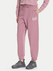 EA7 Emporio Armani Spodnie dresowe 7W000418 AF12473 UA272 Różowy Regular Fit. Czerwone spodnie dresowe EA7 Emporio Armani, xl, bez wzorów, z bawełny. Za 389.99 zł.