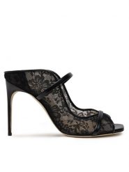 MALONE SOULIERS Klapki Noah 90-16 Czarny. Czarne klapki MALONE SOULIERS, bez wzorów, z materiału, bez obcasa. Za 2,019.00 zł.