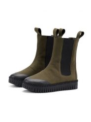 Ilse Jacobsen Sztyblety w kolorze khaki rozmiar: 37. Brązowe obuwie sportowe Ilse Jacobsen, bez zapięcia. Za 145.45 zł.