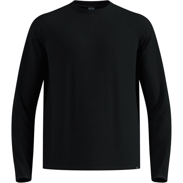 Bluza bez kaptura Odlo Mid Layer CUBIC. Czarne bluzy Odlo, l, bez wzorów, z dzianiny, bez kaptura. Za 269.99 zł.