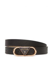 Guess Pasek Damski BW9270 P5320 Czarny. Czarne paski Guess, z aplikacjami, ze skóry. Za 219.99 zł.
