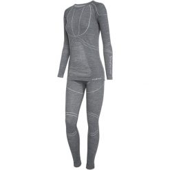 Komplet damskie bielizny termoaktywnej Viking Lana Pro, z wełną Merino. Szare bielizna sportowa Viking, m, bez wzorów, z wełny. Za 307.00 zł.
