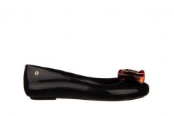 Baleriny Melissa Sweet Love III AD Black Tortoise 010353, Czarny, Guma - 37. Czarne baleriny Melissa, bez wzorów, z gumy, bez obcasa. W wyprzedaży za 179.10 zł.