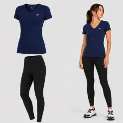 ZESTAW DAMSKI 4F T-SHIRT + LEGGINSY KOMPLET SPORTOWY NA CO DZIEŃ L SS26. Legginsy 4f, l, bez wzorów, z bawełny, na fitness i siłownię. Za 88.50 zł.