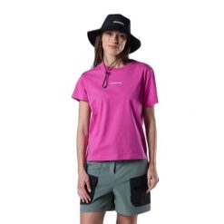 T-shirt damski Rossignol Waterfall. Czerwone t-shirty Rossignol, bez wzorów, bez kołnierzyka, bez ramiączek. Za 275.50 zł.