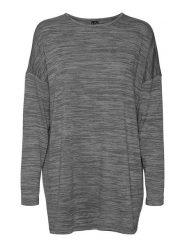 Vero Moda Koszulka w kolorze szarym rozmiar: XS. Szare bluzki Vero Moda, xs, bez wzorów, bez kołnierzyka, bez ramiączek. Za 43.99 zł.